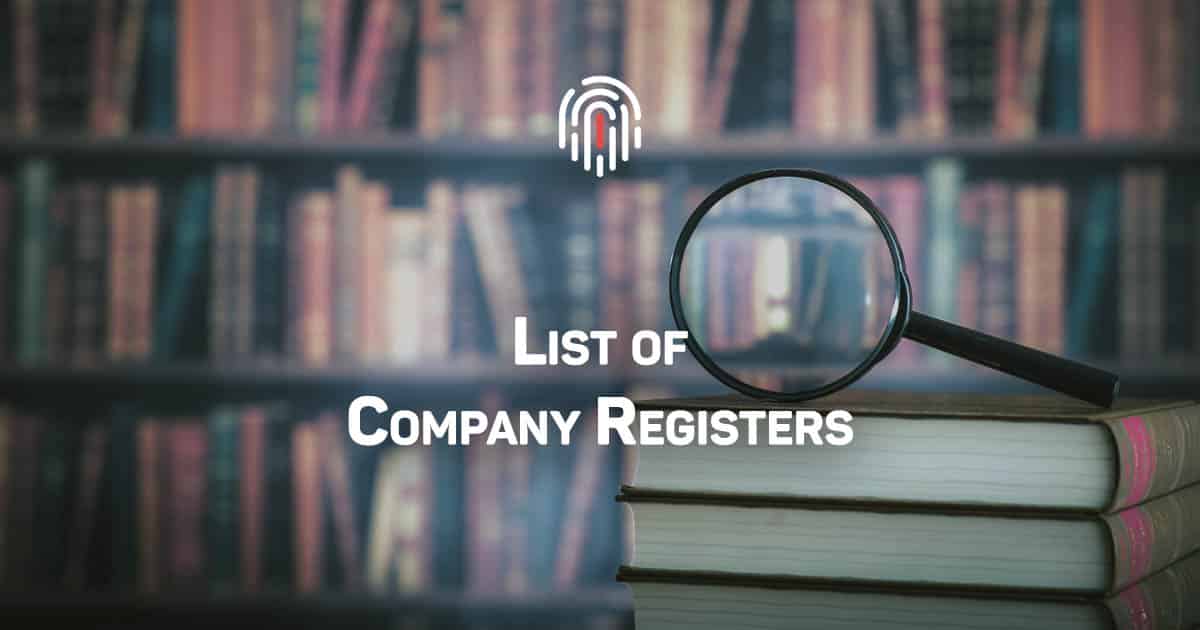 Company Registers